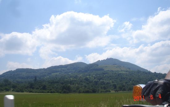 Burg Teck kurz vor Kirchheim