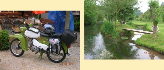 Rechts:   Stoney´s Habicht
Links:     Lauter auf der Schwäbischen Alb (BW)