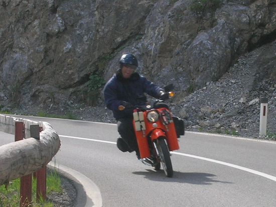 ... wer später bremst, fährt länger schnell ...