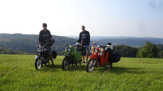 Pause im Welzheimer Wald