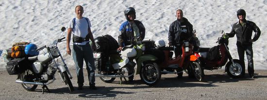 S51 (Oli); Habicht (Stoney); Schwalbe (Flaps); SR50 (Wenne)