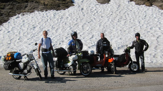 Die Sieger mit Ihren heißen Kisten