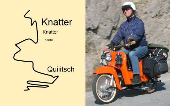 Bei mir ging es gemütlicher ins Tal.