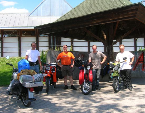 Am Ausgangspunkt angekommen.