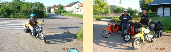 Stoney fotografiert das Team
von Links nach rechts (Oli, "Meiner-einer", Wenne)