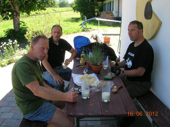 Zünftige Brotzeit im Alpenvorland