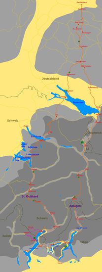 Komplette Übersicht der gefahrenen Tour