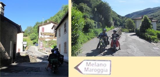 Weiter in Richtung Maroggia