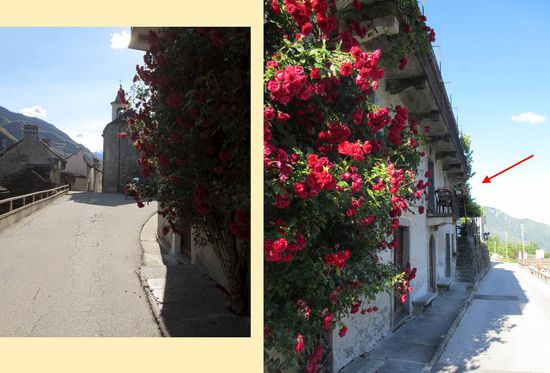 Am Pfeil stand ein Opa, der 100% zum Haus passte. Leider war er weg als ich zurück lief um die Bilder zu machen.