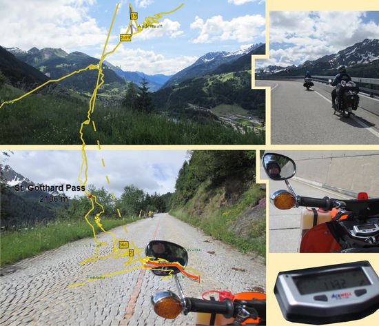 Der untere Teil der alten Nebenstrecke