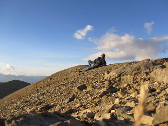 Eine unvergessliche Abendstunde auf dem Colle de la Bonette