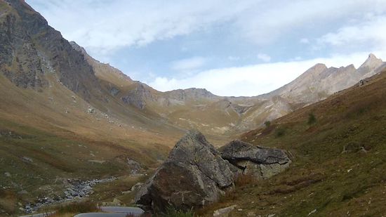 Ein letzter Blick zum Col Agnel