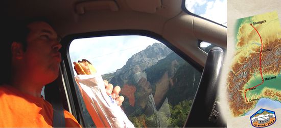 Gemütliche Anreise ins Zielgebiet