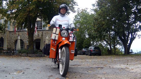 Abfahrt Richtung Sospel