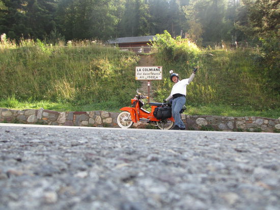 Col Saint Martin Passhöhe