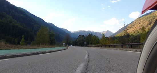 Blick nach Westen im Tal der Tinée