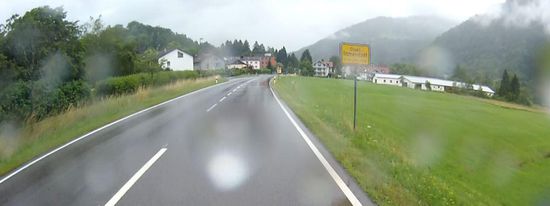 Wolken verhangenes Immenstadt.