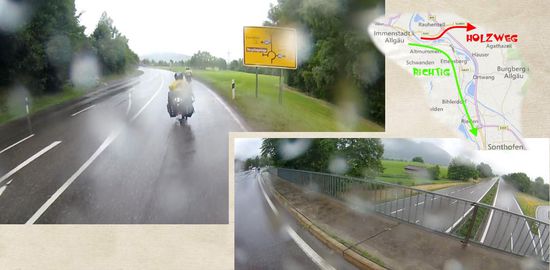 Wene nimmt den Holzweg