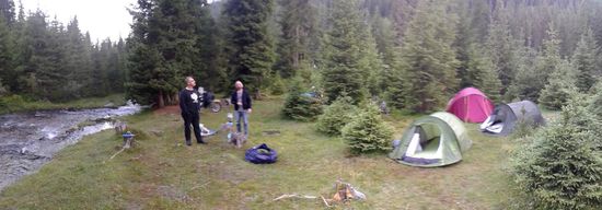 lauschiges Plätzchen am Fuße der Stubaier Alpen