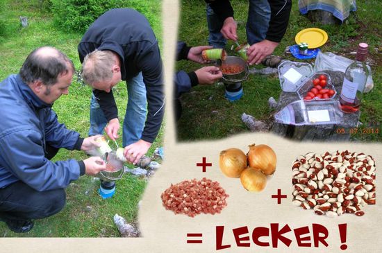 Wichtig: ... viele Zwiebel müssen rein !