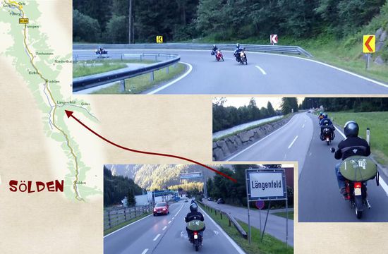 Der endlose Weg nach Sölden