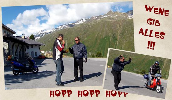 Warten auf Godot in Hochgurgel 2100 Hm