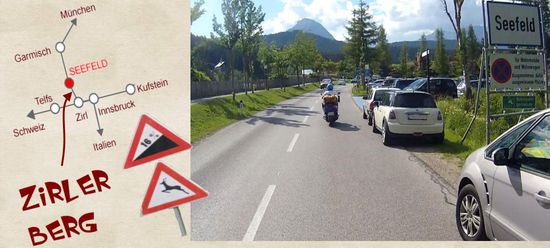 Geschafft in Seefeld angekommen.