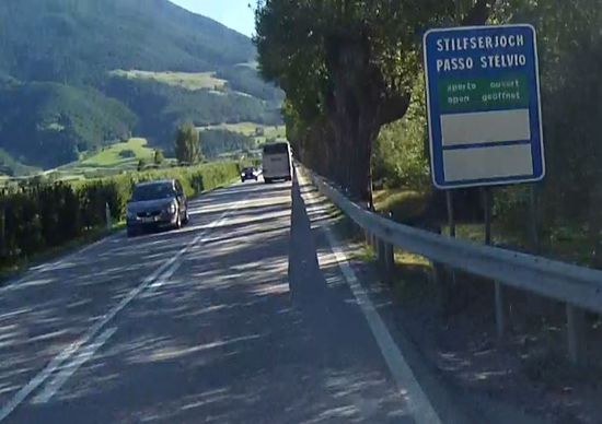 Hinter Schlanders links ab Richtung Prad