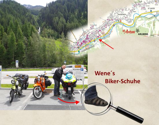 Mittagspause in St.Anton