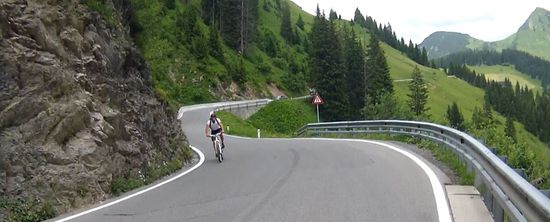 Strecke von Lech nach Warth