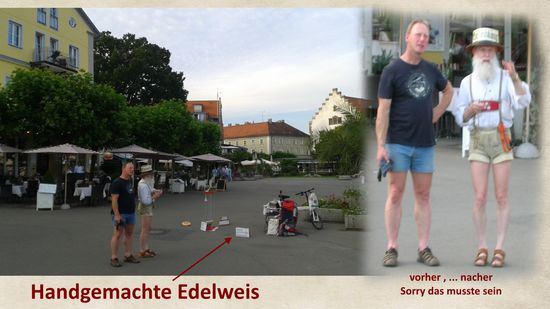 Der Meister und sein Vorbild..... Könnte man meinen