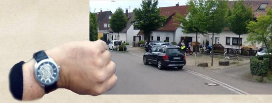 7:00 Uhr bei Stoney vor der Türe