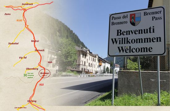 Brenner Ankunft