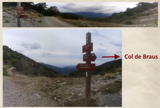 Richtung Col de Baus