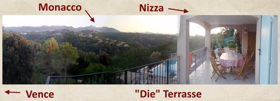 Blick in Richtung Osten