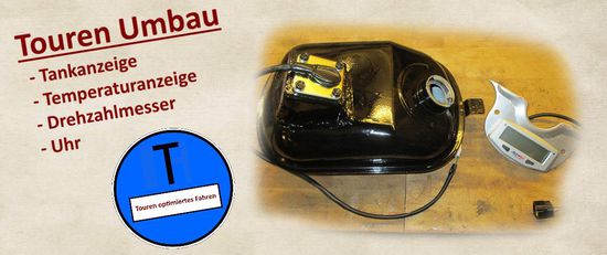 Simson Schwalbe Tourentank Umbau