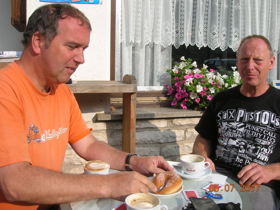 2.Frühstück in Serrada