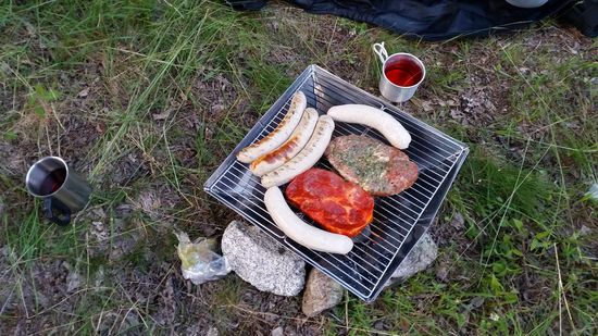 Klappgrill, hat voll überzeugt!