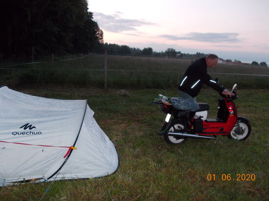 Wene versucht sich am Burnout