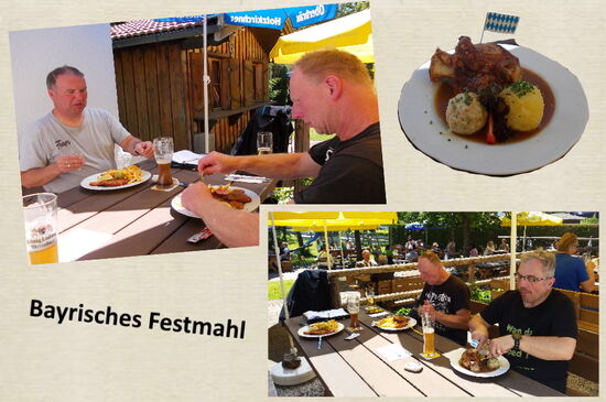 Mittagessen bei Lenggries