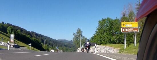 Mautstrecke oder Umkehren