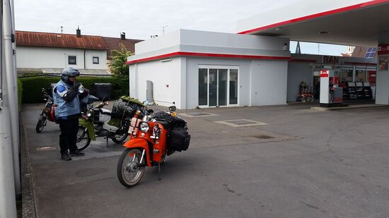 Tanken muss auch sein