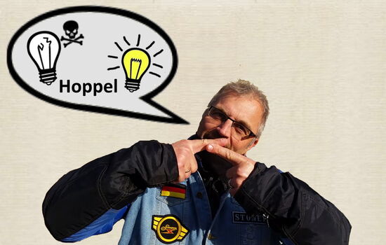 Erster Defekt bei Stoney