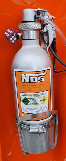 NOS Flasche mit Elektrischen Auslöser