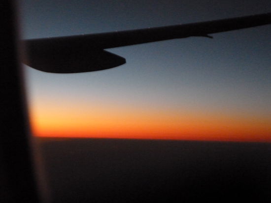 Ein wunderschoener Sonnenaufgang