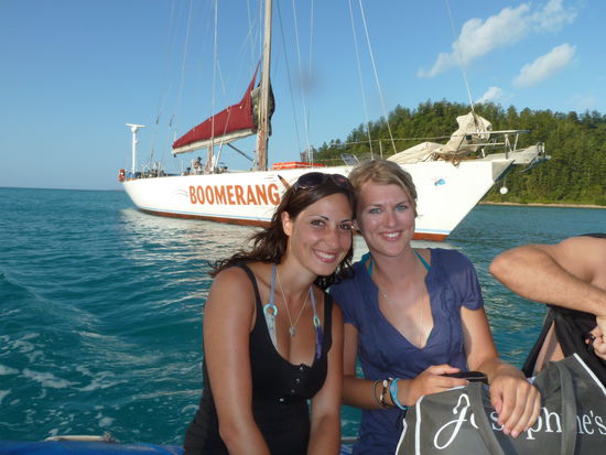 Die Boomerang. Unser Segelboot 