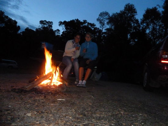 Unser erstes eigenes Lagerfeuer 