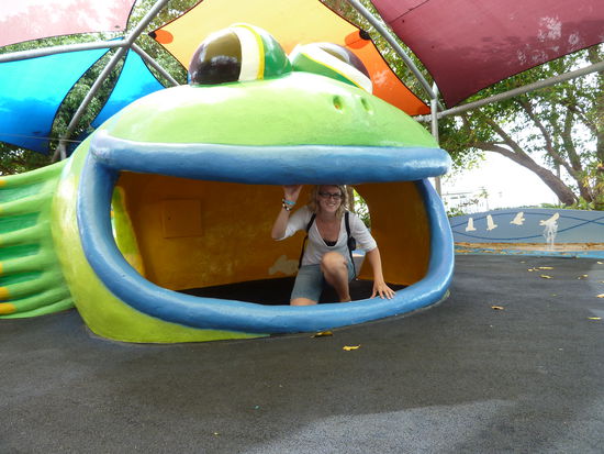ein Kinderspielplatz - wir konnten nicht wiederstehen 