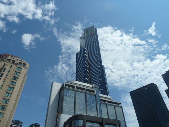 da waren wir oben... 88. Stock