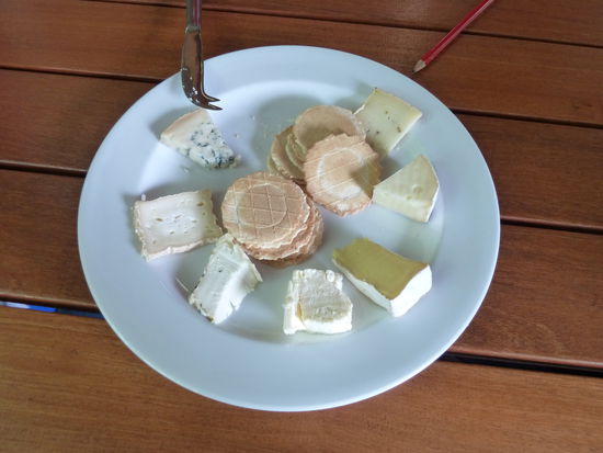 Cheese-tasting... mmmhhh lecker 